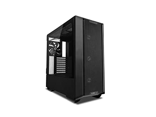 Lian-Li LANCOOL III Tempered Glass E-ATX Mid-Tower Computer Case, Black