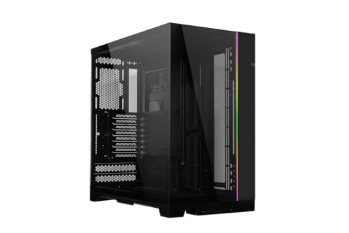 Lian Li Dynamic EVO XL - Up to 280mm E-ATX motherboard - ARGB lighting strips - Up to 3X 420mm radiator -Front and side tempered glass panels - Reversible chassis- Cable management (O11DEXL-X)