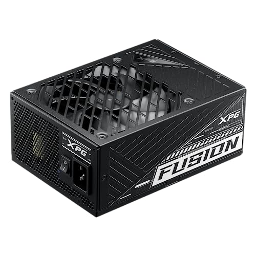 XPG Fusion 1600W PCIE 5 & ATX 3.0 Power Supply - Full Digital - Full Modular - 80 Plus and Cybenetics Titanium Certified - Partnered with Delta Electronics(FUSION1600T-BKCUS)