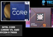 Intel Core i9-13900k Vs. AMD Ryzen 9 7950X